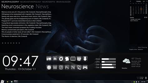 Computer Desktop Design Rainmeter 的图像结果