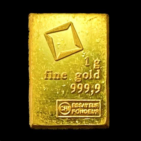 1 Gram Gold Bar