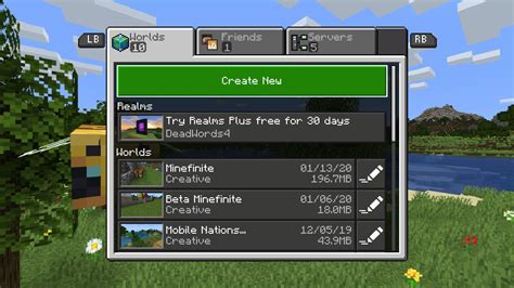 Image result for Seting Minecraft Multiplayer Xbox One