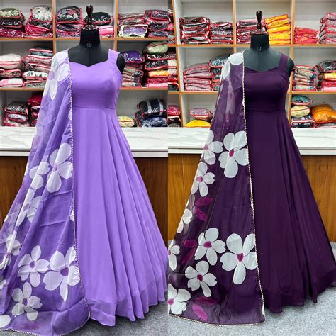 Ready To Wear Anakali Gown with dupatta – urban-trend.co.in