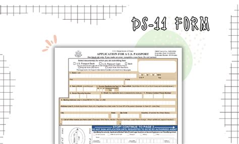 Image result for DS-11 Fillable Form