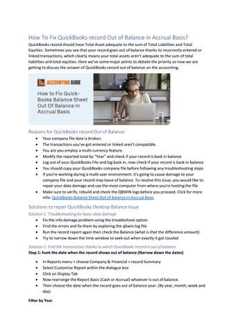 Image result for QuickBooks Balance Fix