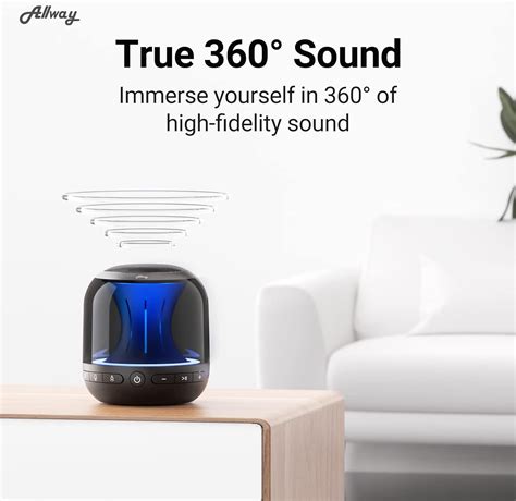 ALLWAY Bluetooth Speakers - 360Â° HD Surround India | Ubuy