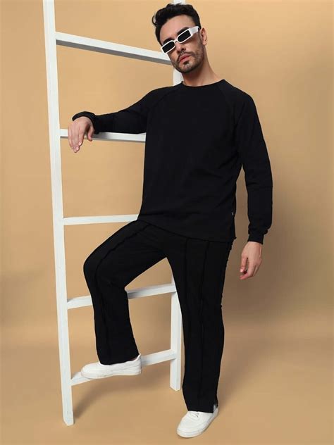 LAMINA OVERSIZED CO-ORD SET BLACK | Buy Online at Wearduds India