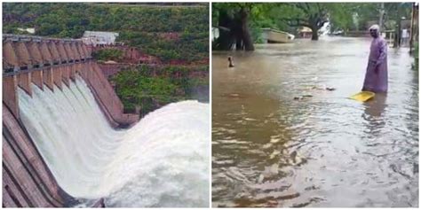 Godavari floods: Dams, water bodies in TS brimming