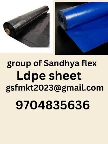 LDPE Sheet - Construction Ldpe Sheet Manufacturer from Hyderabad