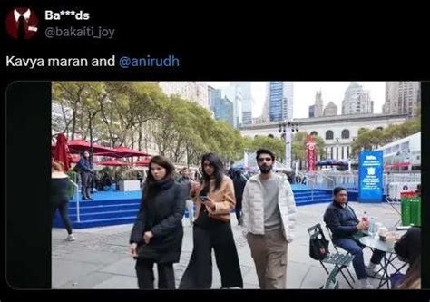 Jawan Composer Anirudh, Sunrisers Hyderabad Co-Owner Kavya Maran ...