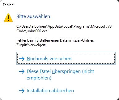 Access Denied Visual Code Studio 的图像结果