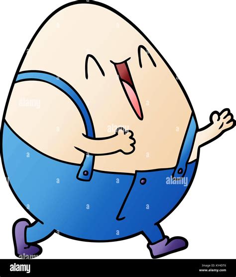 humpty dumpty cartoon egg man Stock Vector Image & Art - Alamy