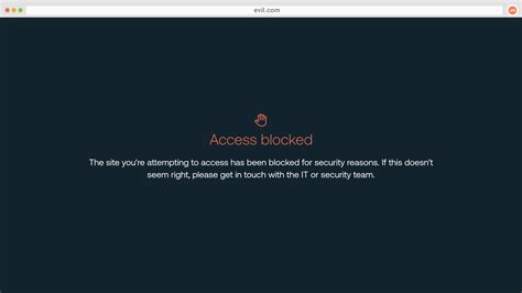 Can Push block users from visiting websites?
