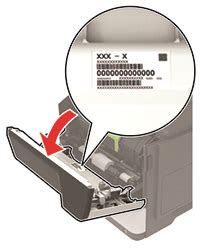 Image result for Lexmark Printer Serial Number