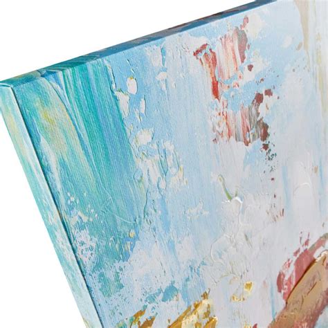 Colorful Abstract Canvas Wall Art, 40x30 | At Home