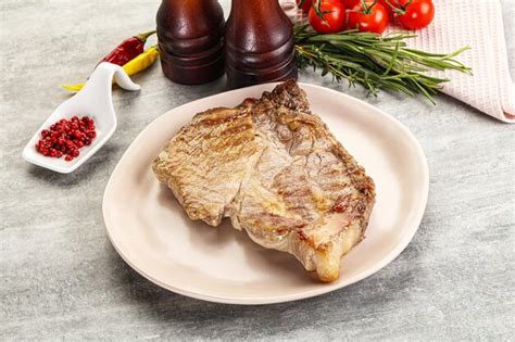 Grilled pork neck juicy steack | Premium Photo