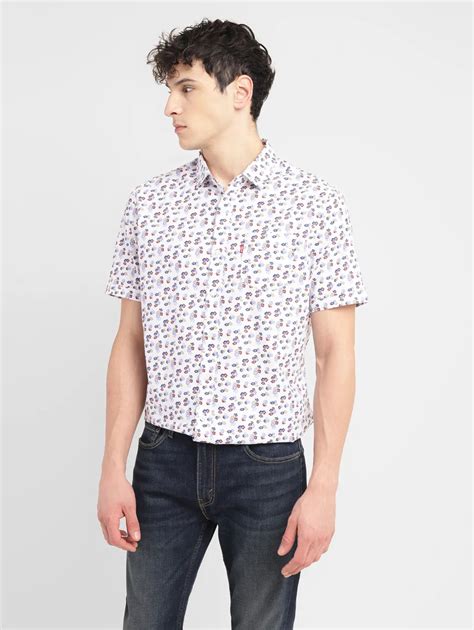 Men's Floral Print Slim Fit Shirt – Levis India Store