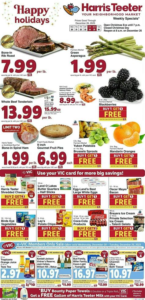 Harris Teeter Discover this week's Harris Teeter Weekly Ad for ...
