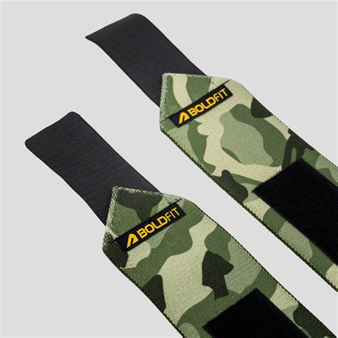 Heavy Weight Wrist Supporter - Camp Green – Boldfit