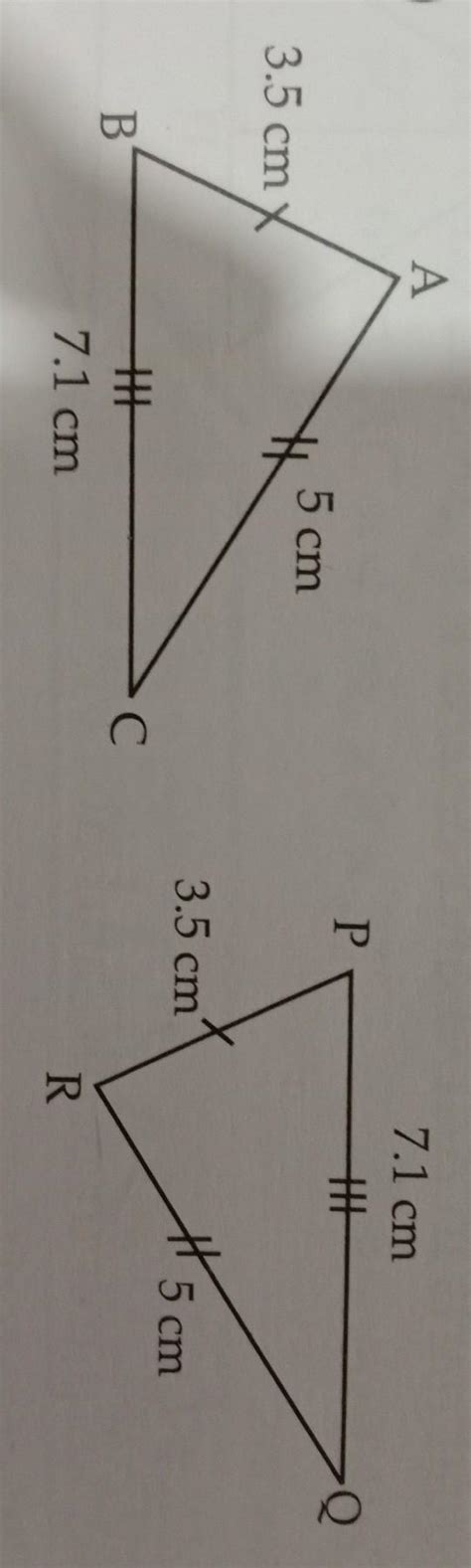 (6)7.1 cmР3.5 cm x5 cm3.5 cm5 cmBС C7.1 cmR - Brainly.in