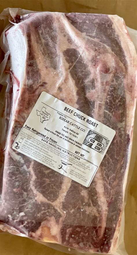 Chuck Roast - Ribear Cattle Co.
