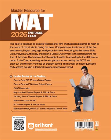 Buy Master Resource MAT Exam 2026 Book – arihantbooks