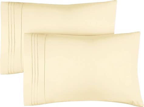 Amazon.com: Queen Pillow Cases Set of 2 - Soft, Hotel Quality ...