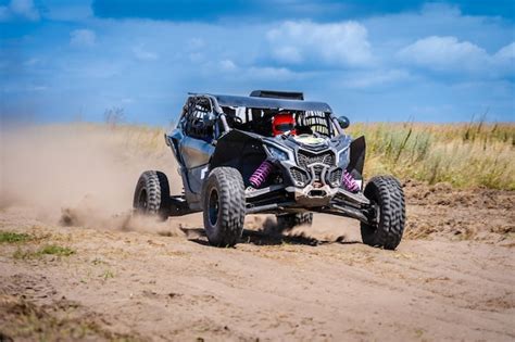 Utv buggy offroad vehicle racing on sand extreme and adrenalin 4x4 ...