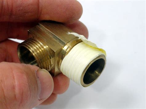 Wrapping Teflon Tape Direction 的图像结果