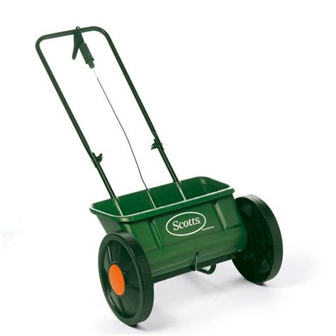 Scotts Large Fertilizer Spreader & Wheels Lawn Grass Seed Seeder Even ...