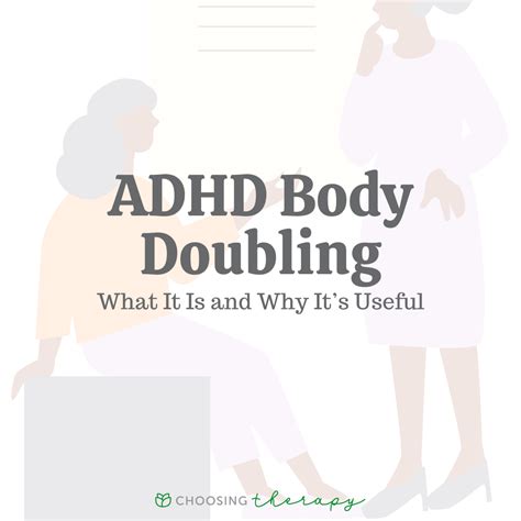 What Is Body Doubling for ADHD?