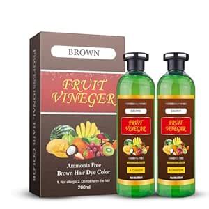 Fruit Vinegar Hair Dye Color for Both Men, Women, Natural & Ammonia ...