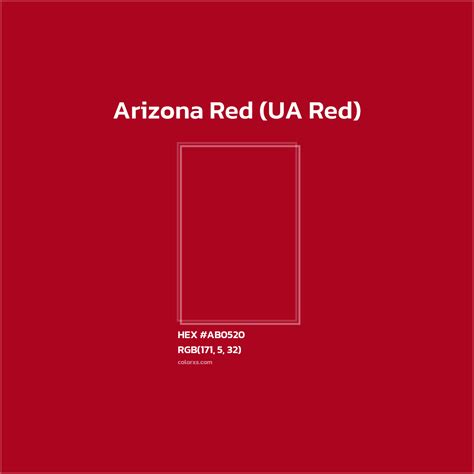 Arizona State Hex Colors | Coloring Pages