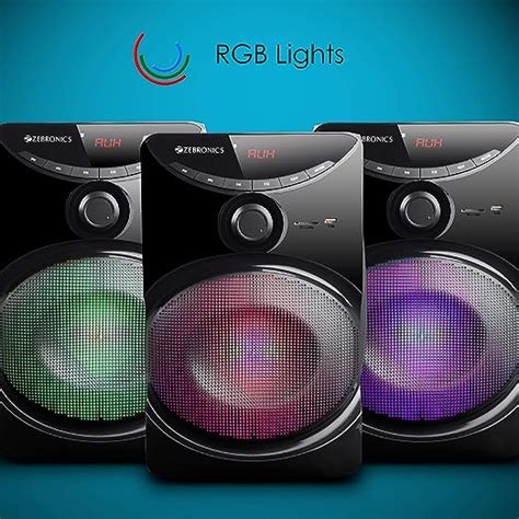 ZEBRONICS Zeb-Energy 60 Watt 2.1 Channel Wireless Bluetooth Multimedia ...