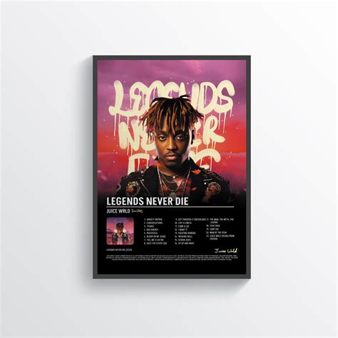 Juice Wrld Posters - High-quality Prints for Your Space | 24posters