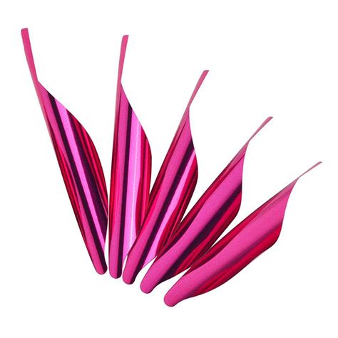 50 Fletch Durable Archery Fletcher End Fletches Spin Vanes Attachment ...