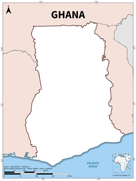 Ghana Maps | Mappr