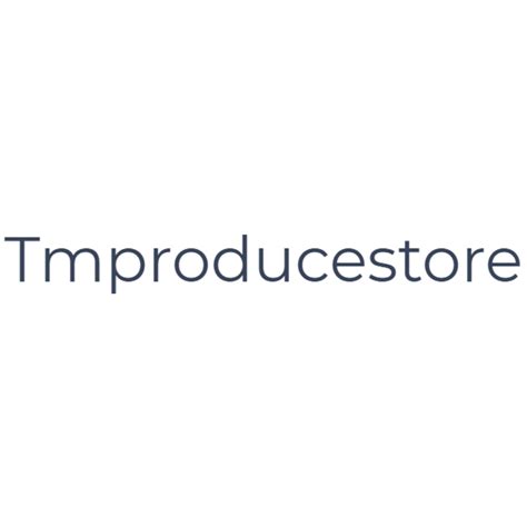 Tmproducestore