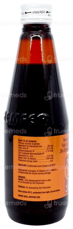 Hemfer Orange Flavour Syrup: Uses, Side Effects, Price & Substitutes