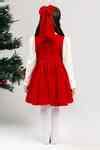 Buy Red Velvet Bows And White Dress For Girls by The Pony & Peony Co ...