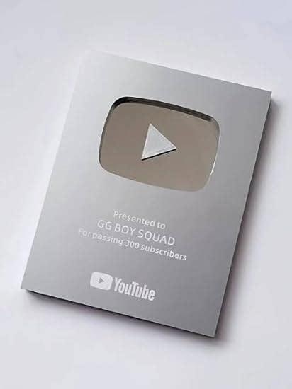 Generic Customizable Youtube YT Play Button/Playbutton for Creators ...