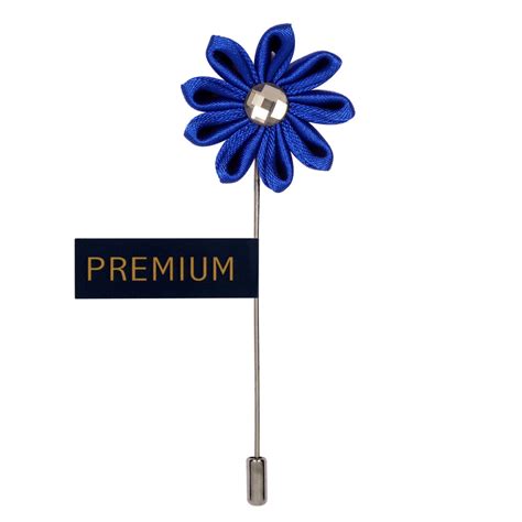 Buy Glowing Petals - Blue Brooch Lapel Pin Online |Buy Lapel Pin Online ...