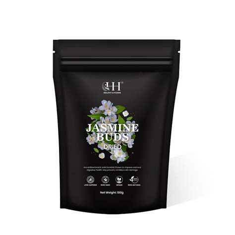 HEALTHY & HYGIENE Jasmine Flower Tea 100g | Premium Natural Dried ...
