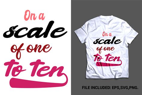 Valentine Svg on a Scale of One to Ten Graphic by Vai King · Creative Fabrica