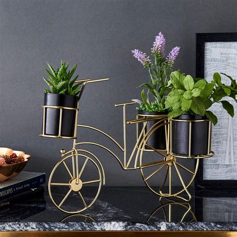 Buy Valencia Metal Cycle Planter from Home Centre at just INR 1299.0