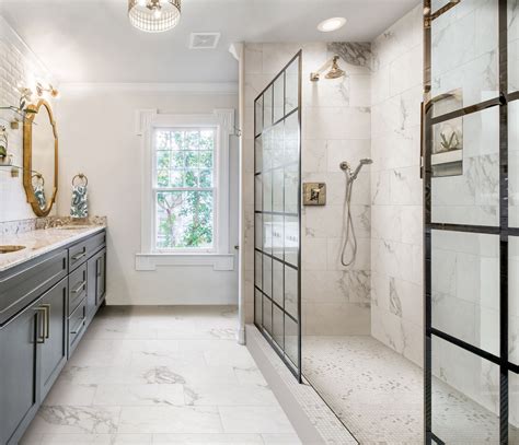 Elevate Your Bathroom With White Stone Tiles - Home Tile Ideas