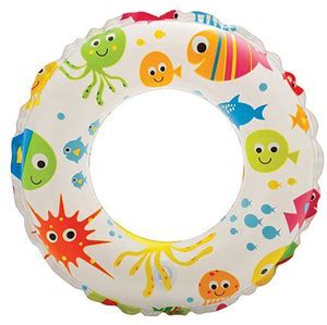Fully Swimming Ring Floating Ring for Kids and Adults Pack of 1 Swim ...