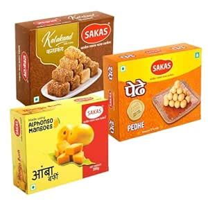 Sakas Ultimate Sweet Combo Pack | 3 Delicious Desserts in One | Indian ...