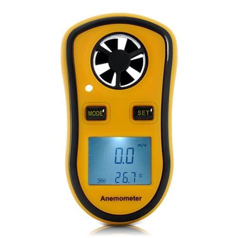 Wind Speed Meter - Digital Anemometer with Thermometer : Amazon.in ...