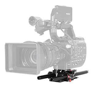 JTZ DP30 Baseplate Rig 15mm Rod Support for Sony FS5 PXW-FS5 Camera ...