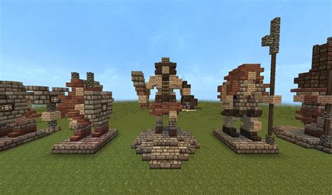 Image result for Greek Statue Tutorials Minecraft