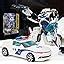 Buy HALO NATION® Robot to Police Car Robot Converting Action Figure ...