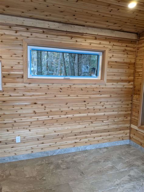 1x4 Knotty Canadian Western Red Cedar T&G Boards